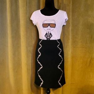 Lagerfeld gallery skirt